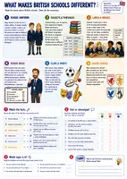 Vorschau - Arbeitsblätter - School Life in the UK | British Schools – Reading, Vocabulary & Speaking - Seite 2
