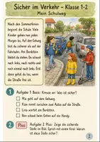 Vorschau - Unterrichtsreihen - Sachunterricht Klasse 1 – Sicher im Verkehr Themenheft Sicherheit - Seite 1