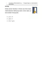 Vorschau - Stundenentwürfe - Fragestellungen und mathematische Bedingungen | Oberstufe | Mathematik - Seite 2