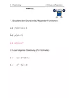 Vorschau - Stundenentwürfe - Funktionen verschieben und Wirkung von Parametern | Oberstufe | Mathematik - Seite 2