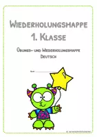 Vorschau - Arbeitsblätter - Deutsch - Jahresstoff - Wiederholung - Klasse 1 - Seite 2