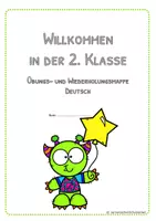 Vorschau - Arbeitsblätter - Deutsch - Jahresstoff - Wiederholung - Klasse 1 - Seite 3