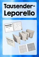 Vorschau - Arbeitsblätter - Tausendertafel - Materialpaket - Seite 1