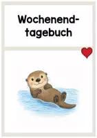 Vorschau - Arbeitsblätter - Wochenend-Tagebuch: Löwe und Otter (Reisetagebuch, Wochenendgeschichten) - Seite 2