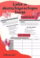 Vorschau - Arbeitsblätter - Materialpaket: Liebeslyrik - Seite 1