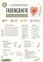 Vorschau - Unterrichtsreihen - Fadengrafik – Kreativ mit Nadel & Faden - Seite 1