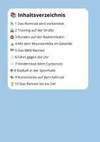 Vorschau - Stundenentwürfe - Lesetraining Radsport | Leseverständnis Klasse 3 - Seite 1