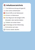 Vorschau - Stundenentwürfe - Lesetraining Klettersport | Leseverständnis Klasse 3 - Seite 1