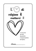 anteprima - Altro tipo di materiale - COPERTINE RELIGIONE A4 - Pagina 1