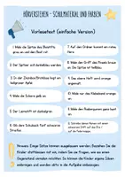 Vorschau - Stundenentwürfe - DaZ Hörverstehen - Schulmaterial (2 Versionen) - Seite 3