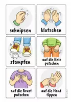 Vorschau - Stundenentwürfe - Schulstart nach den Ferien: Bodypercussion komponieren – Ferienerlebnisse, Bildkarten & Differenzierung | Musik Klasse 2–4 - Seite 1