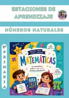 Vista previa - Hojas de trabajo - ESTACIONES DE APRENDIZAJE-Nº NATURALES- 5º - Portada