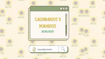 Vista previa - Decoración del aula - CALENDARIOS Y HORARIOS 2026/2027 - página 1