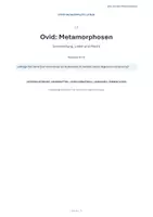 Vorschau - Unterrichtsreihen - Ovid Metamorphosen analysieren – Daphne, Narziss, Pygmalion & Rezeption - Seite 2