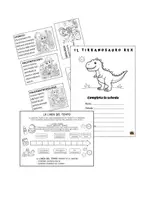 anteprima - Esercizi - QUADERNO DI STORIA per la classe 3^ con kit di schede sui dinosauri, linea del tempo e ominidi - Pagina 2