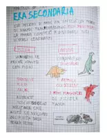 anteprima - Esercizi - QUADERNO DI STORIA per la classe 3^ con kit di schede sui dinosauri, linea del tempo e ominidi - Pagina 1