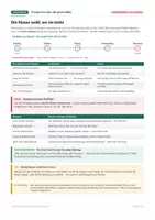 Vorschau - Arbeitsblätter - Reihenfahrplan – Vorlage für LiV - Seite 1