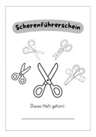 Vorschau - Unterrichtsreihen - Scherenführerschein | Führerschein Schere Klasse 1 | Kunst - Seite 1