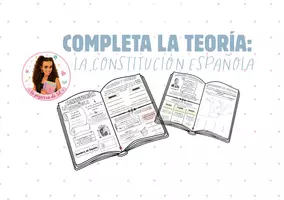 Vista previa - Unidades / Secuencias / Situaciones de Aprendizaje - COMPLETA: LA CONSTITUCIÓN ESPAÑOLA - Portada