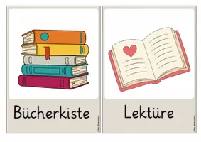 Vorschau - Bildkarten - Bildkarten Leseweg 3x20 Minuten Lesen - Seite 3
