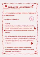 anteprima - Altro tipo di materiale - KIT ACCOGLIENZA - LA FABBRICA DEI SOGNI E DEI TALENTI - Pagina 3