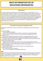 Vorschau - Arbeitsblätter - Materialpaket: Klausur + Klausurvorbereitung: Jenny Erpenbecks "Heimsuchung" - Seite 1