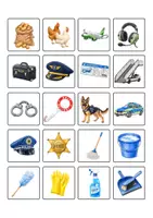 Vorschau - Spiele - Berufe Sortierspiel Vorschule und Kindergarten - Seite 3