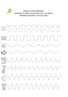 anteprima - Esercizi - QUADERNO ITALIANO CLASSE 1 LE VOCALI - Pagina 2