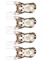 Vorschau - Anderer Materialtyp - 🐱 Katzen-Willkommensgruß für den Schulstart | Willkommensgeschenk | Bleistift-Topper | Grundschule | Nach den Ferien - Seite 1