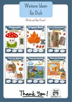 Vorschau - Mal- und Bastelvorlagen - Kunst Herbst Grundschule, Bunter 3D Baum aus Papier | Basteln Klasse 1, Klasse 2, Klasse 3, Klasse 4 - Seite 1