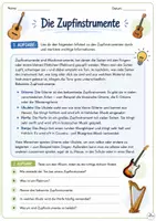 Vorschau - Arbeitsblätter - Arbeitsblätter: Die Zupfinstrumente - Musik Jg.4-6 - Seite 3