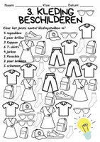 Voorbeeld - Getallen leren kennen – Getallen tot en met 10 – Kleding - Pagina 3