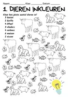 Voorbeeld - Getallen herkennen - Materialenpakket - Pagina 2