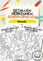 Voorbeeld - Getallen leren kennen – Getallen tot en met 10 – Schoolmateriaal - Voorblad