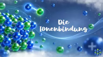 Vorschau - Präsentationen/Tafelbilder - Die Ionenbindung - Deckblatt