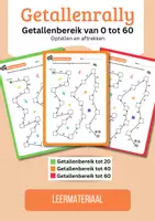Voorbeeld - Getallenrally 0 - 60 - Wiskunde - Voorblad