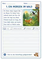 Vorschau - Arbeitsblätter - Abschreibtexte - Klasse 2-3 - Seite 2