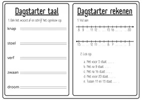 Voorbeeld - Dagstarters voor het Tweede Leerjaar | L2 | Groep 4 - Start - Pagina 3
