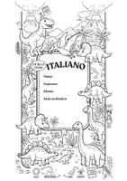 anteprima - Altro tipo di materiale - Copertine dei quaderni a tema dinosauri - Pagina 3
