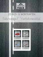 Vorschau - Bildkarten - 20 Bildkarten Fahrzeuge Verkehrsmittel - Wortschatz FREEBIE - Deckblatt