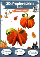Vorschau - Mal- und Bastelvorlagen - Kunst Herbst Grundschule, Riesiges Materialpaket | Basteln, Klasse 1, Klasse 2, Klasse 3, Klasse 4 - Seite 1
