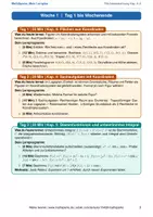 Vorschau - Prüfungsvorbereitung - 14-Tage-Lernplan Integralrechnung & Flächenberechnung - Seite 2