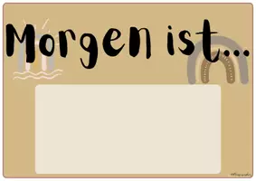 Vorschau - Mal- und Bastelvorlagen - Tafelkalender im Boho Style - Seite 3