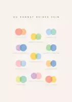 Vorschau - Poster - Du kannst beides sein / Gegensätze / Selbstbild stärken / Soziales Lernen | Poster mit Unterrichtsideen - Deckblatt