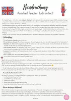 Vorschau - Anderer Materialtyp - Reflexionsfächer - Let's reflect I Basics for Teaching English - Seite 1