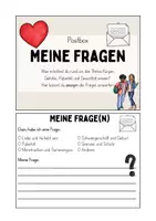Vorschau - Arbeitsblätter - Sexualunterricht: Meine Fragen (Postbox, Kl. 4) - Seite 1