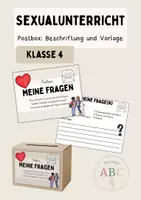Vorschau - Arbeitsblätter - Sexualunterricht: Meine Fragen (Postbox, Kl. 4) - Deckblatt
