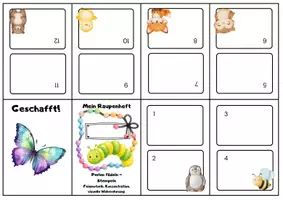 Vorschau - Spiele - Raupen fädeln - Deckblatt