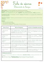 Aperçu - Préparation de séance / Séance complète - EXPLOITATION LE VOLEUR DE FEUILLES - Page de couverture