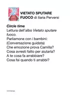 anteprima - Esercizi - Vietato sputare fuoco... A scuola!-Ruggitometro,Circle time - Pagina di copertina